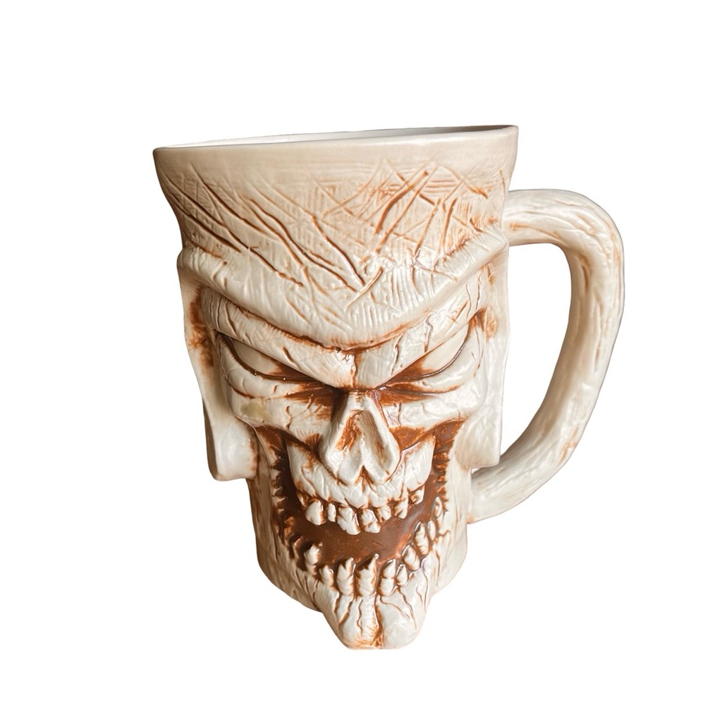 Revenge of The Mummy Universal Studios 2008 Coffee Cup Mug Renfaire Fantasy 3D
